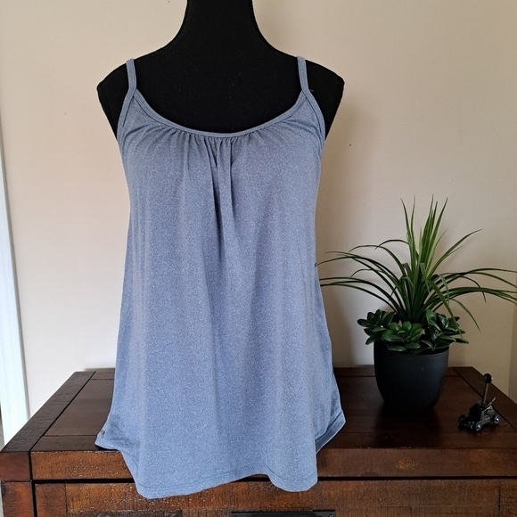32 Degrees Cool Cami Tanks Small Blue Lavender Built In Bra | Set Of 2 - Picture 8 of 14
